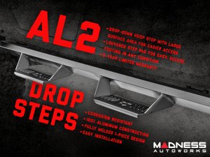 Toyota Tundra Drop Steps - AL2 - 2WD/4WD (2022) - Rough Country 